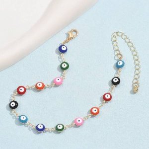 Potītes aproce ar amuletu | EVILEYE