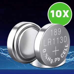 10 x LR1130 baterijas | BATTERYLR1130