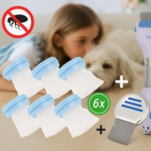 6 vienreizlietojamie maisiņi + utainu ķemme DĀVANĀ