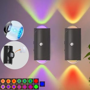 Viedā kustības sienas gaisma (2 gab.) | AURAWALL