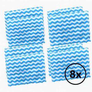 8x sausās slaucīšanas drānas