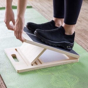 Ikru sāpes un stīvas potītes - 5 līmeņu koka slīpā platforma | FLEXBOARD