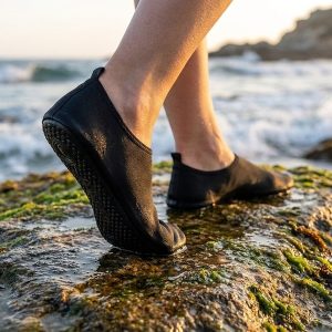 Neslīdošas, ūdensnecaurlaidīgas zeķes pludmalei vai baseinam | SEASOLES